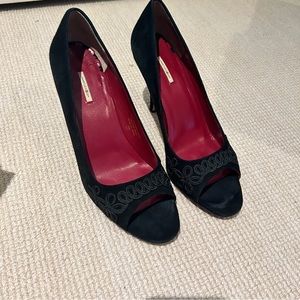 Max Studio Peep Toe Heels